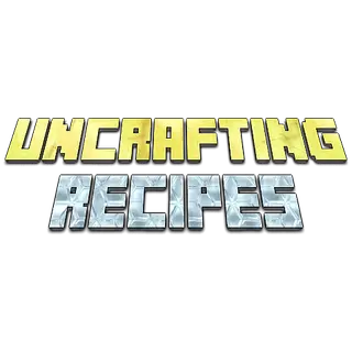 Uncrafting Recipes