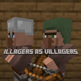 Illagers as Villagers (Reign of Nether)