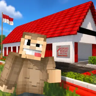 Add-On KopDes Merah Putih Realistis