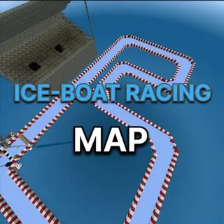 Ice-boat racing map