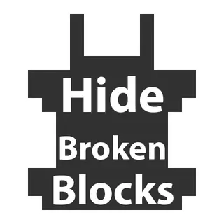 Hide broken blocks - scannable addon
