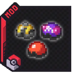 Cobblemon Parts- Pokeball Lids