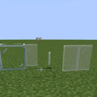 Shift Right Click and Pick Glass with a Stick