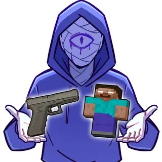 Horror but you get a Glock