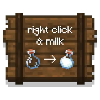 Right Click and Milk (A Farmer's Delight Add-on)