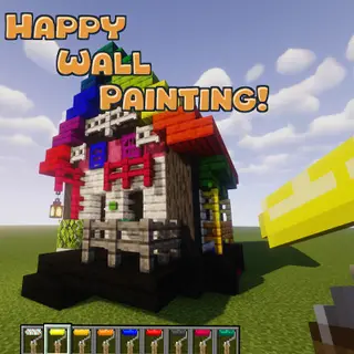 Happy Wall Painting！