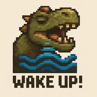 Wake Up Dinosaur!