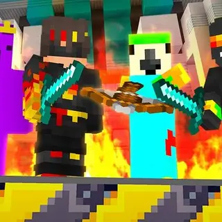 Unstable SMP Protagonists and Deuteragonists armor stand skins