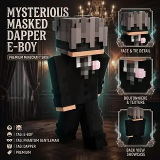 Mysterious Masked Dapper E-Boy