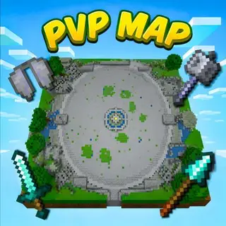 Ancient Jungle Ruins PvP Map | Auto Gear, Mace, Sword & Spear