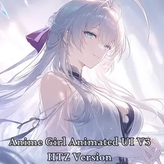 Anime Girl Animated UI V3 HTZ131 Version