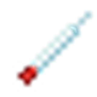 Glass dart arrows.