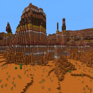 Badlands Biomes Dimension