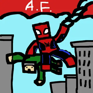 super heroes and villains