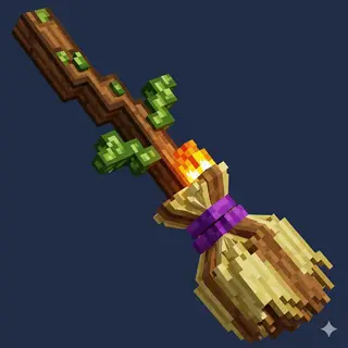 Ashen Witch Broom