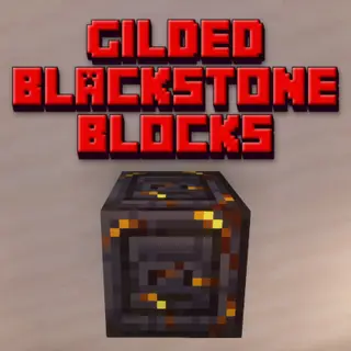 Gilded Blackstone Blocks (incl. recipe)