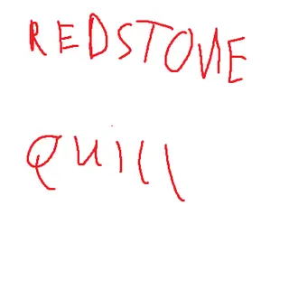 Redstone Quill