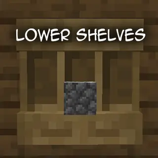 Lower Shelves