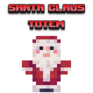 santa claus (Papa Noel) totem