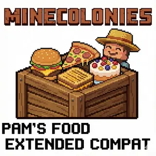 Minecolonies - Pam's Harvestcraft 2 Food Extended Food Tiered
