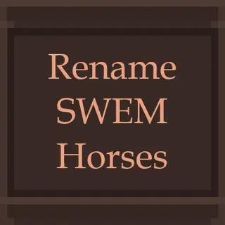Rename SWEM Horses
