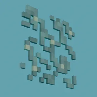 Glow Lichen 3D