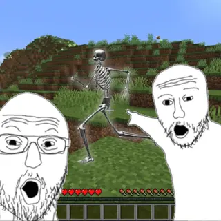 Running Skeleton Jumpscare [Horror]