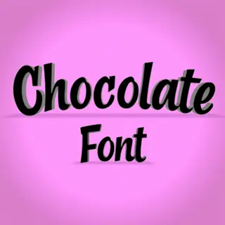 Smooth font | Chocolate Font