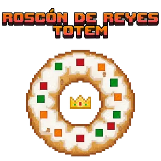 King Cake - Rosca de Reyes Totem (Epiphany Celebration)