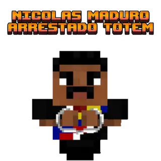 Arrested Maduro Totem - Venezuela Historical News