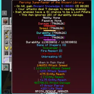 Weapon Master of Life - Enchantments and Further Enhancements