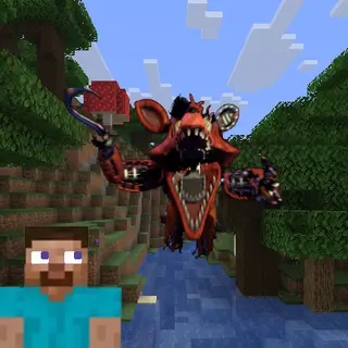 One in Ten Thousand [1/10000] Chance for Withered Foxy Jumpscare Every Second