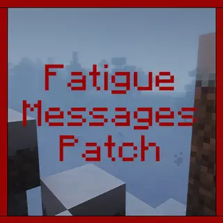 Fatigue Messages Patch RU (Unofficial)