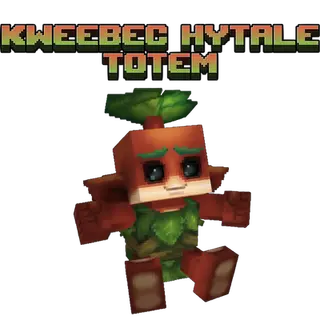 Hytale Kweebec: Sapling Treesinger (Autumn Elder) Totem
