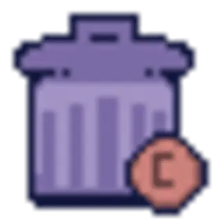 En-V Arcade Trash Can
