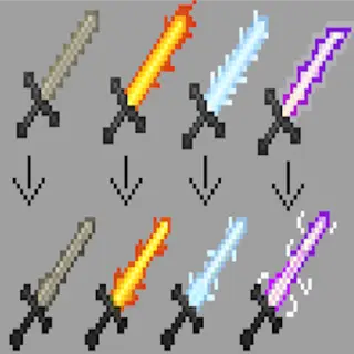 simple dragonbone swords: ice and fire