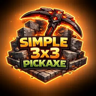 Simple 3x3 Pickaxe