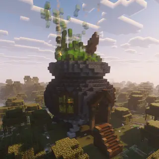 Spooky Witch Pot