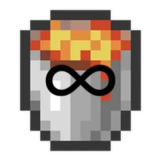 Infinite Lava Source