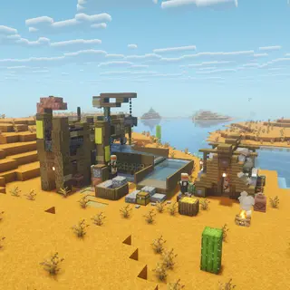 Villager Gold Washing Facility