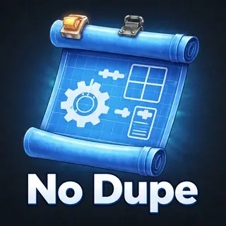 Create Blue Prints Anti Dupe
