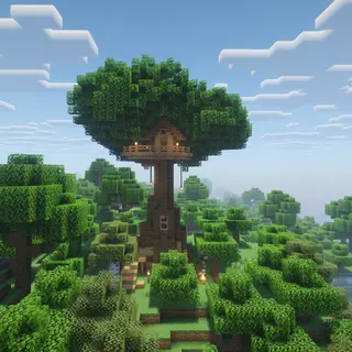 Forest Survival Treehouse