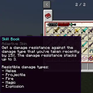 Epic Fight - SkillBook Description
