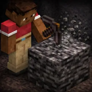 Bedrock Breaker enchantment