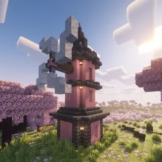 Cherry Villager Windmill