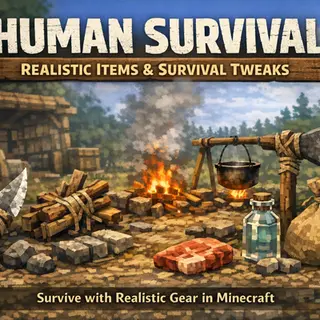 Human Survival – Realistic Items & Survival Tweaks