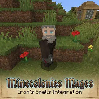 MineColonies Mages (IronSpells integration)