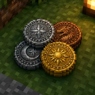 Fantasy RPG coins