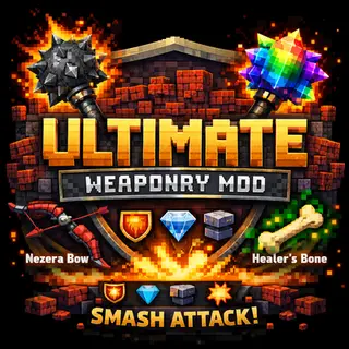 Nether Mace Ultimate Weapon