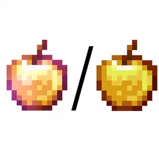 easy golden apple craft [FORGE]
